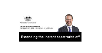 Extending the instant asset write off